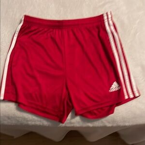 Adidas Red Athletic Shorts